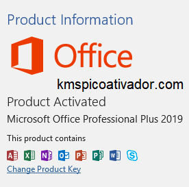 Office 2019 Pro Plus ativado